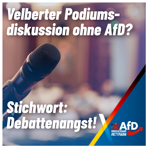 Mehr über den Artikel erfahren Politische Diskussion am Gymnasium – aber ohne die AfD?