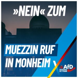 Mehr über den Artikel erfahren Muezzinruf kommt: Die Hinterlassenschaft des Monheimer Bürgermeisters