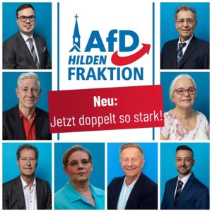 Mehr über den Artikel erfahren Doppelt so stark: Die neue AfD-Fraktion in Hilden