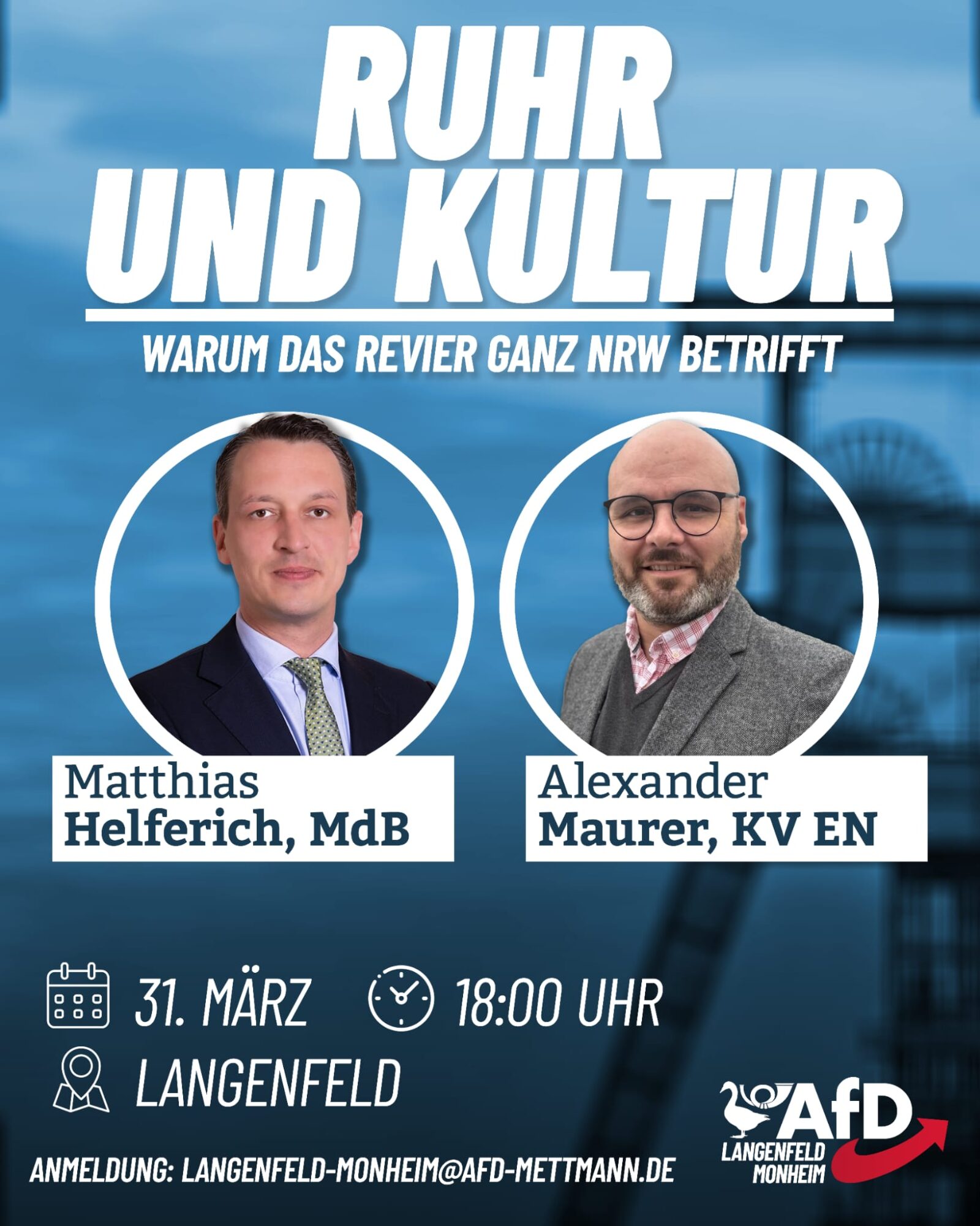 Du betrachtest gerade Ruhr & Kultur mit Alexander Maurer und Matthias Helferich MdB