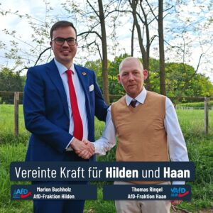 Mehr über den Artikel erfahren Fraktionen aus Hilden und Haan bündeln ihre Kräfte