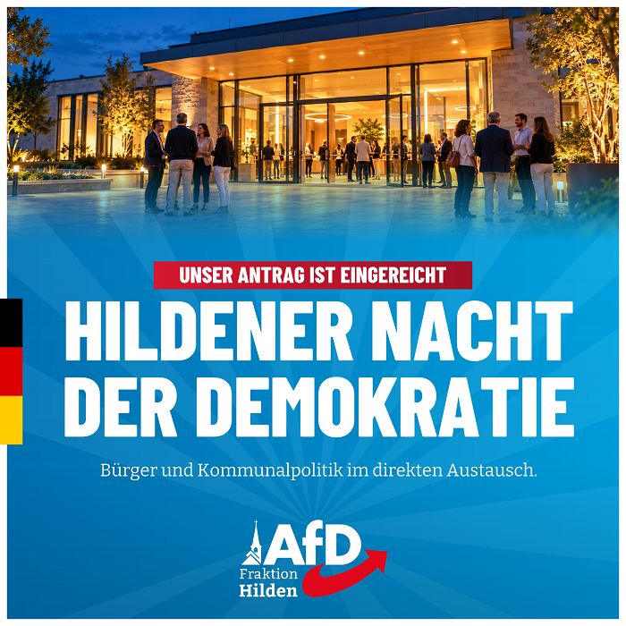 Du betrachtest gerade Eine Nacht der Demokratie für Hilden